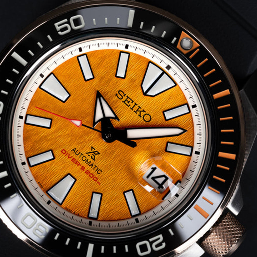 Seiko HBB005K1 Orange Dial Men&