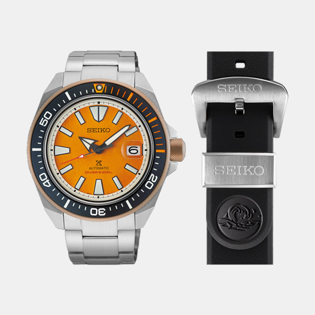 Seiko HBB005K1 Orange Dial Men&