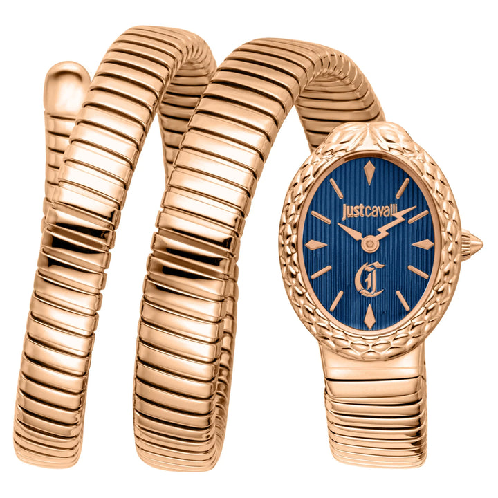Just Cavalli Signature Snake - JC1L391M0035 Night blue Dial Watch