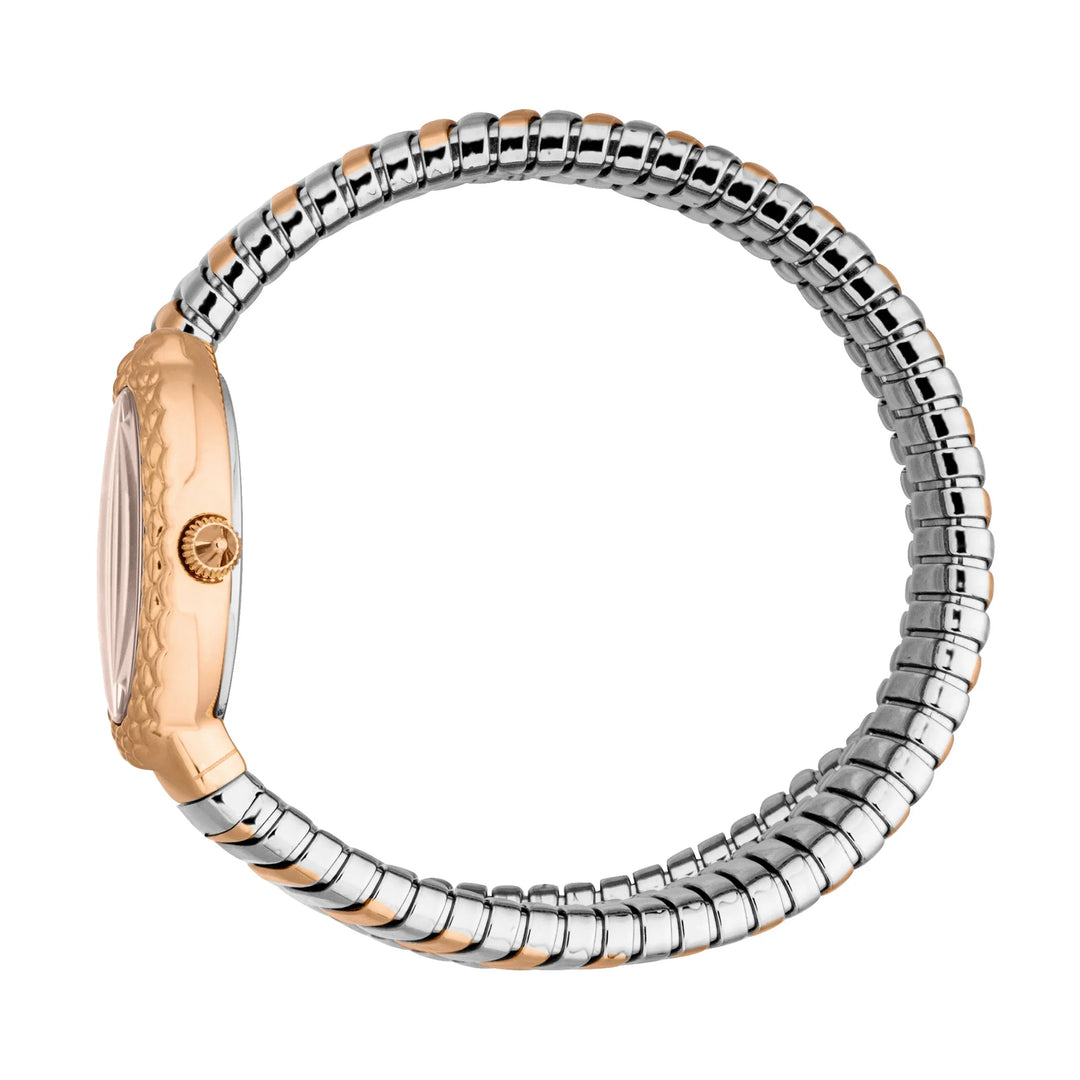 Just Cavalli Signature Snake - JC1L391M0055 Rose Gold Dial Watch