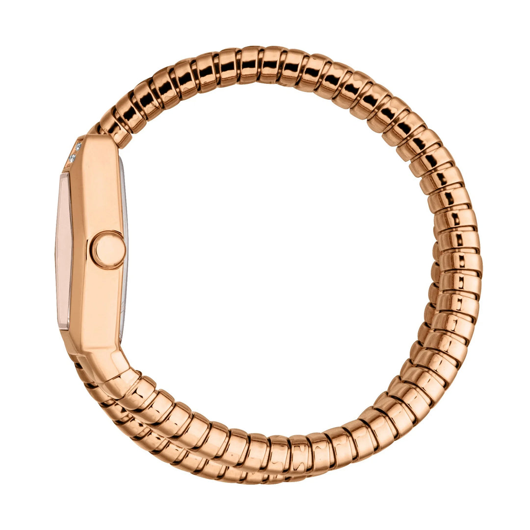 Just Cavalli Signature Snake - JC1L394M0045 Rose Gold Dial Watch