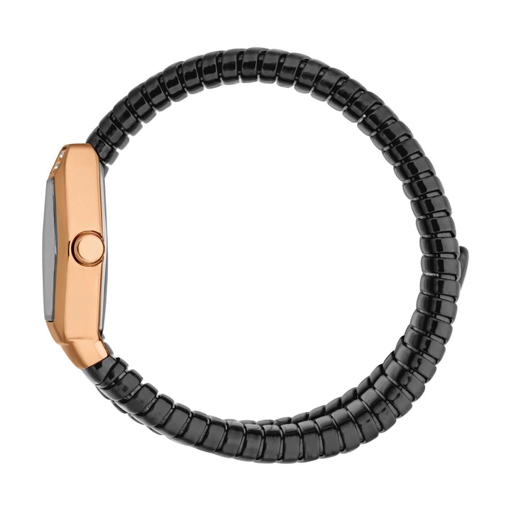 Just Cavalli Signature Snake - JC1L394M0075 Black Dial Watch