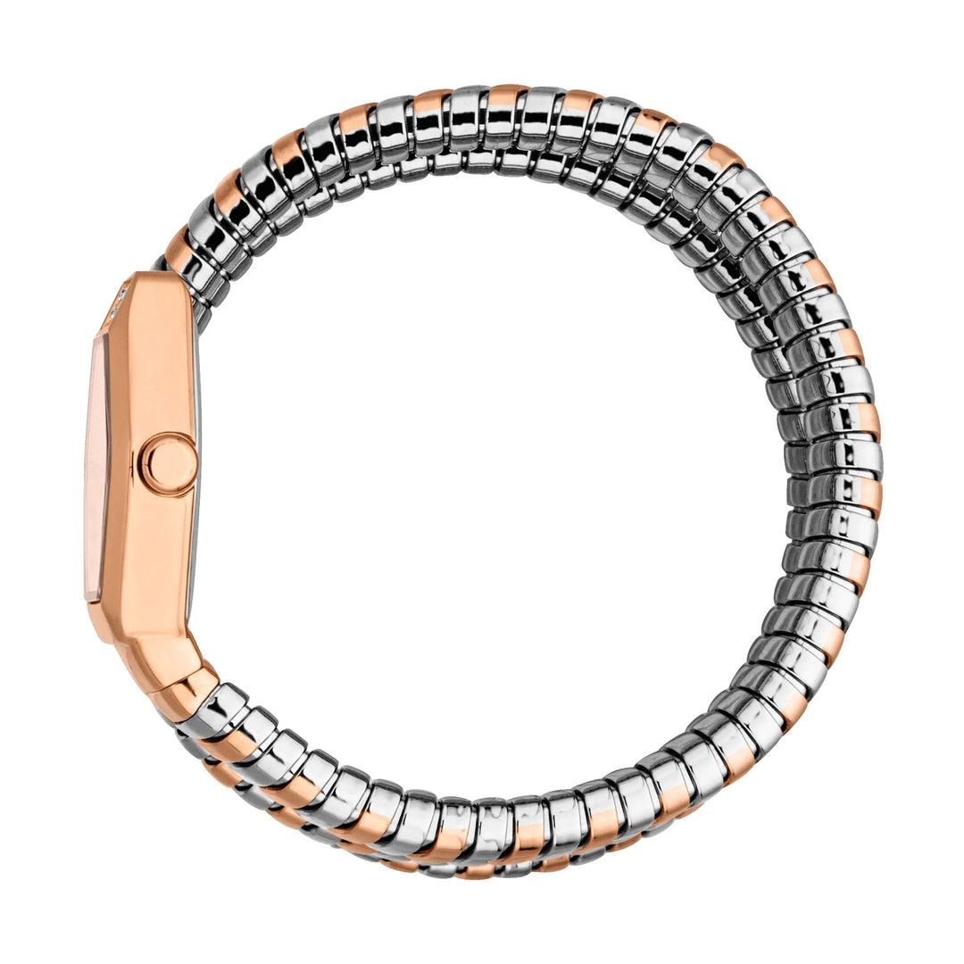 Just Cavalli Signature Snake - JC1L395M0065 Rose Gold Dial Watch