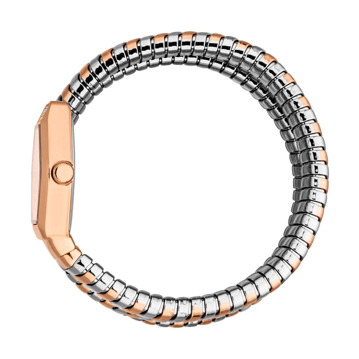 Just Cavalli Signature Snake - JC1L395M0065 Rose Gold Dial Watch