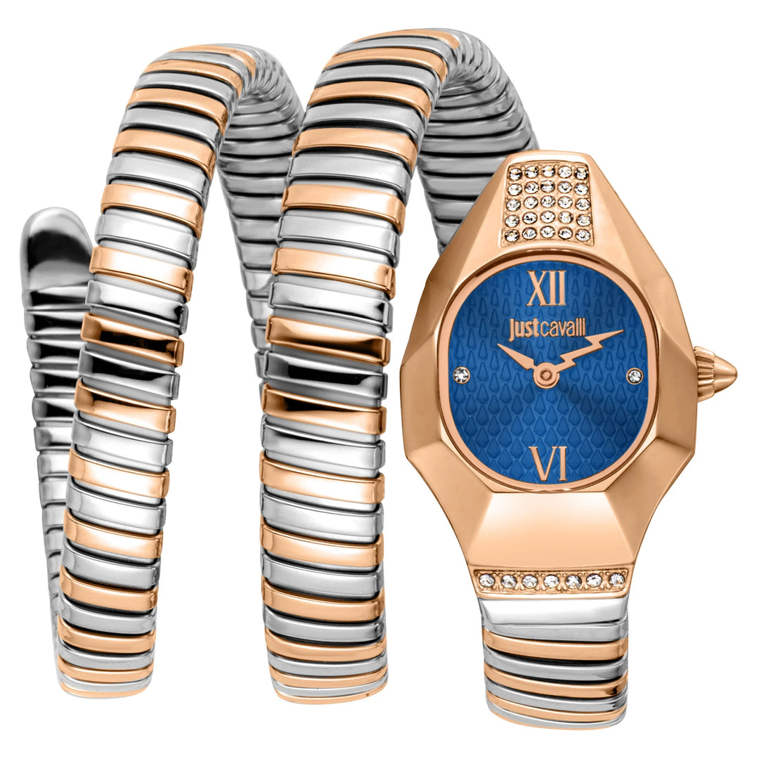 Just Cavalli Signature Snake - JC1L397M0085 Night blue Dial Watch