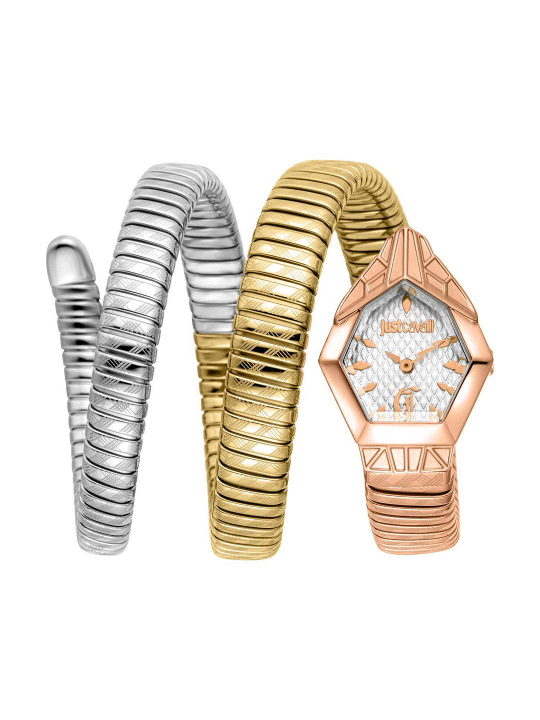 Just Cavalli Dorata JC1L417M0115 Silver Dial Women&