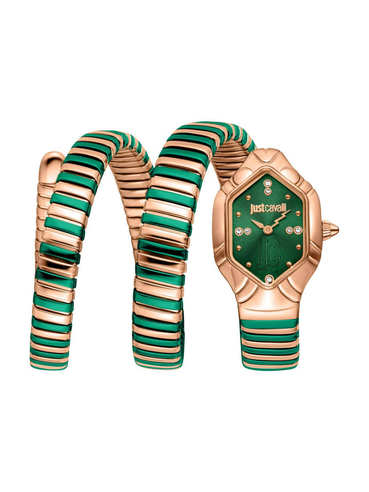 Just Cavalli Candela JC1L429M0065 Green Dial Women&