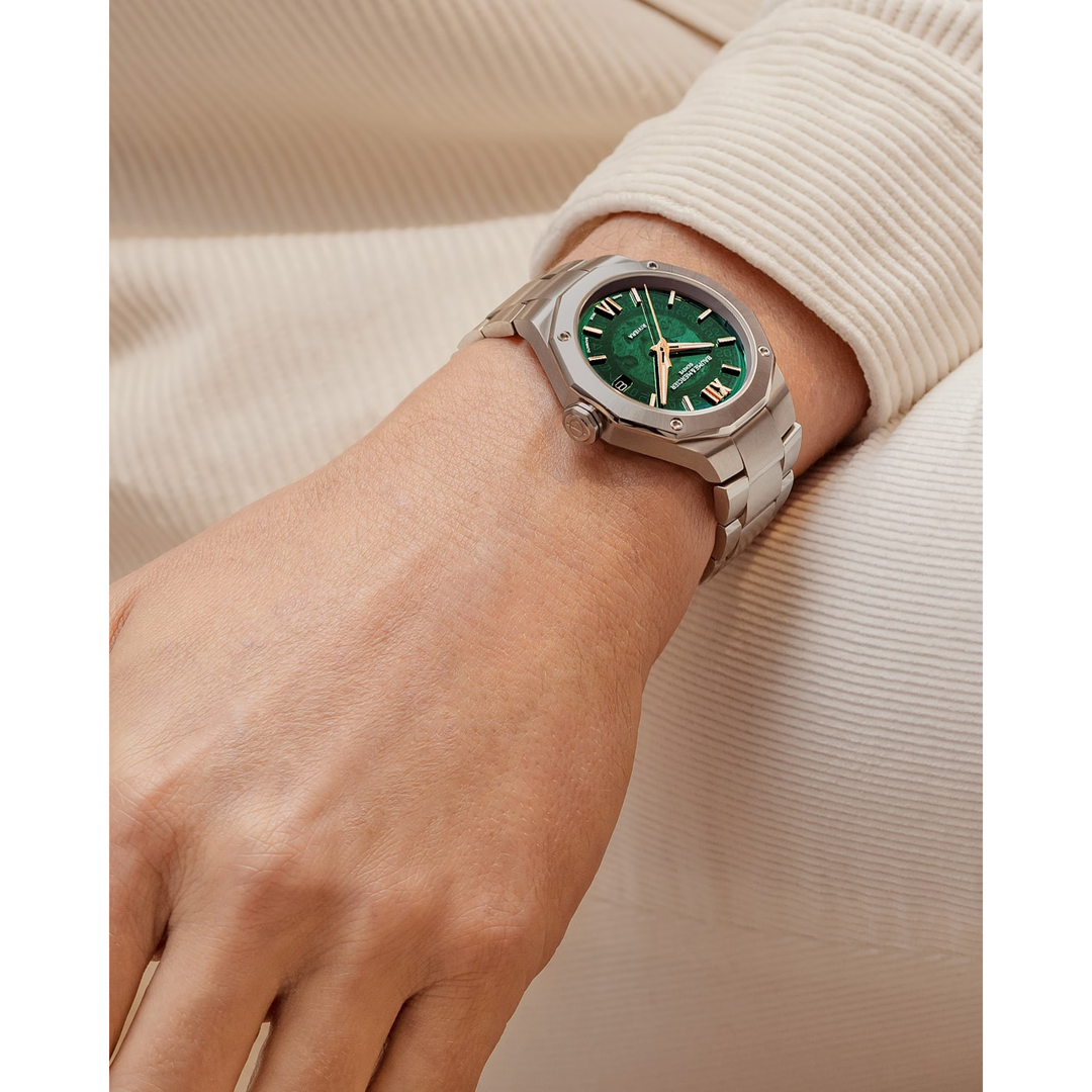 Baume &amp; Mercier Riviera 10770 Automatic Green Dial Men&