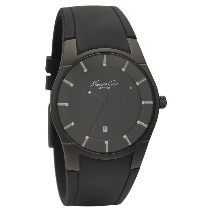 Kenneth Cole Black Dial Quartz Analog Watch for Men-NCKC10011589MN