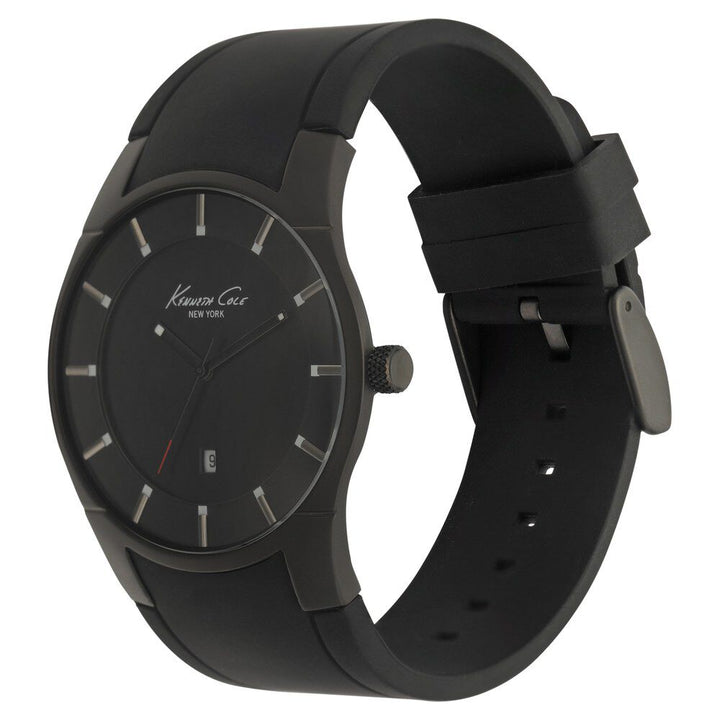 Kenneth Cole Black Dial Quartz Analog Watch for Men-NCKC10011589MN