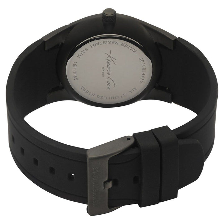 Kenneth Cole Black Dial Quartz Analog Watch for Men-NCKC10011589MN