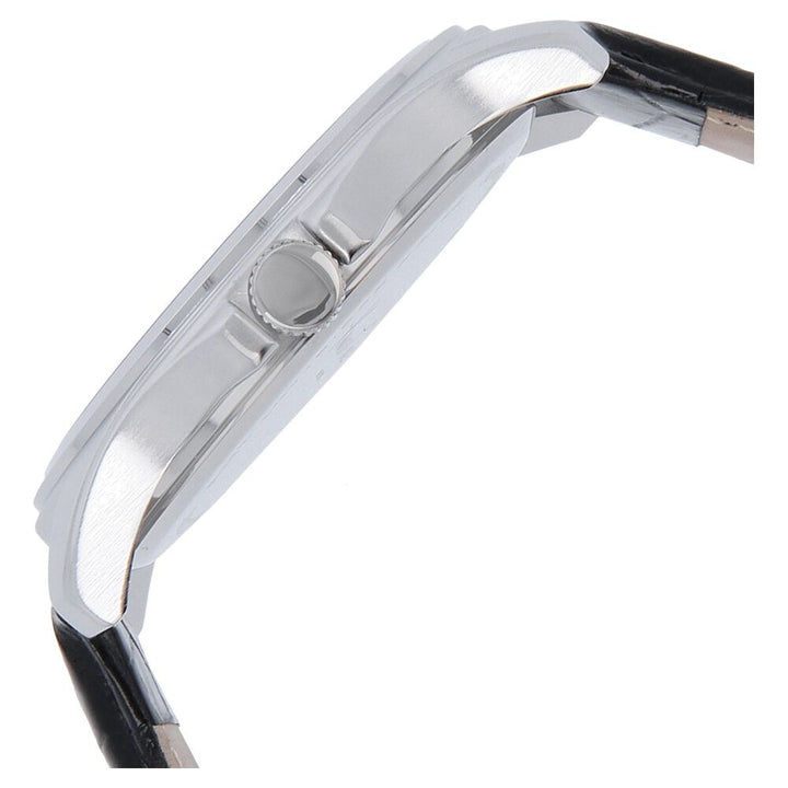 Kenneth Cole Quartz Multifunction Silver Dial Leather Strap Watch for Men-KC10022310MNJ