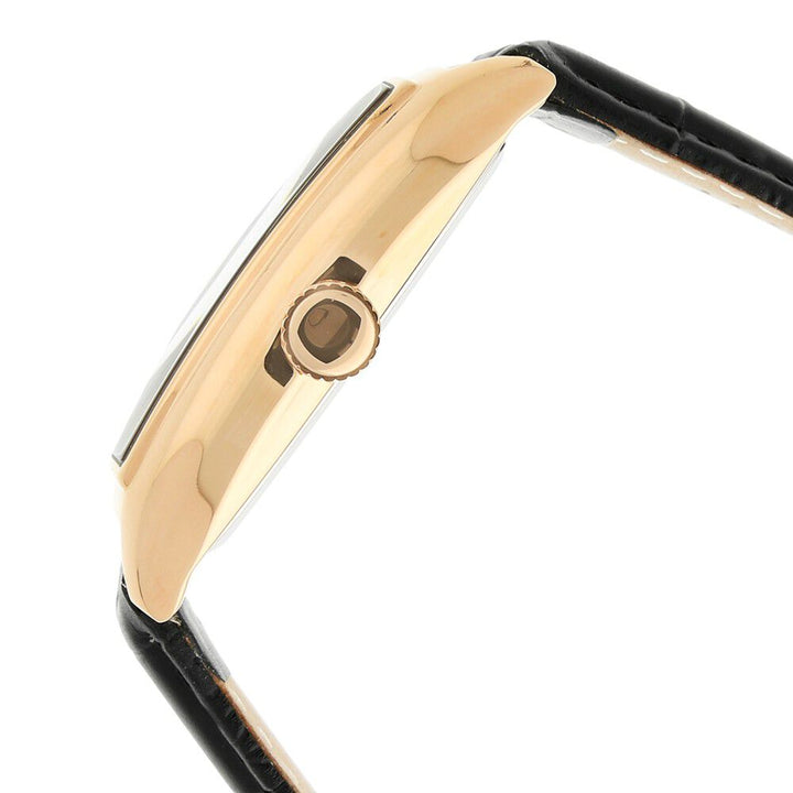 Kenneth Cole Quartz Analog Black Dial Leather Strap Watch for Men-KC10030819MNJ