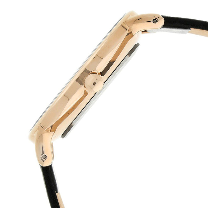 Kenneth Cole Quartz Multifunction Black Dial Leather Strap Watch for Men-KC14946006MN