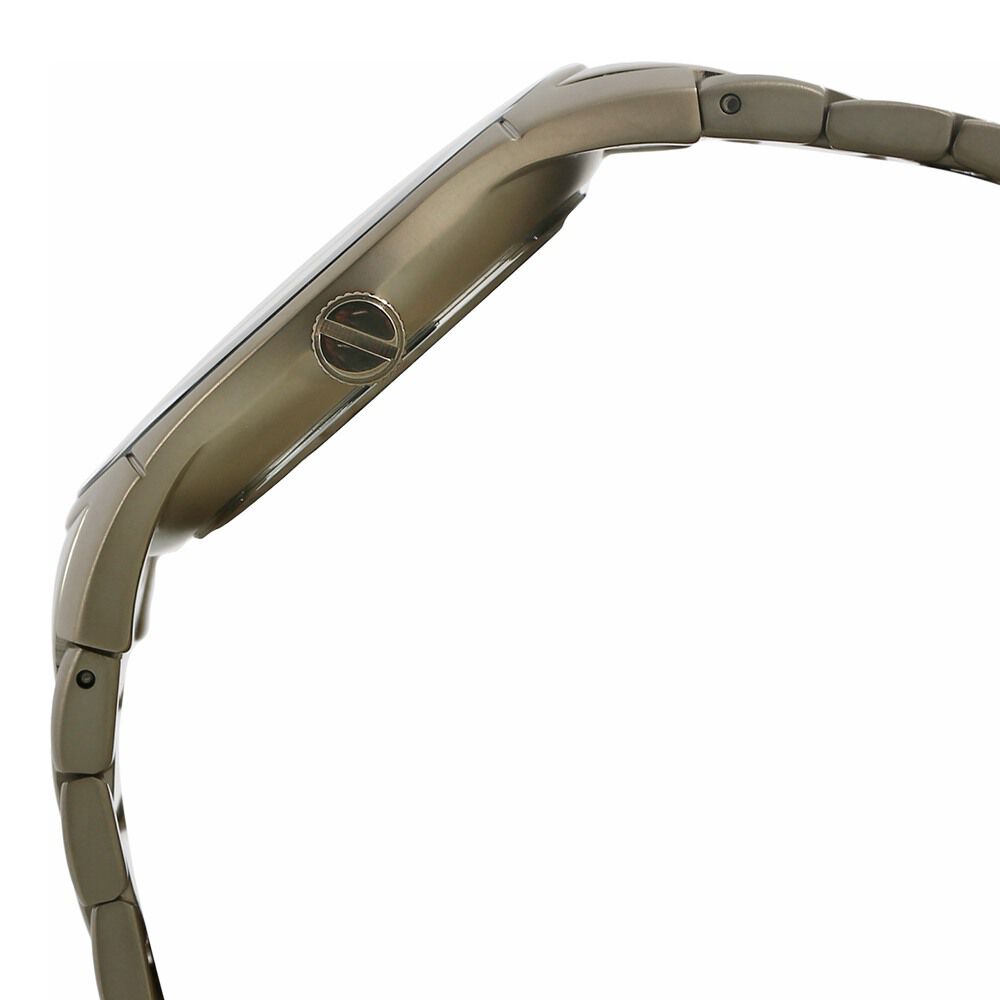 Kenneth Cole Quartz Analog with Date Grey Dial Metal Strap Watch for Men-NCKC15103013MN