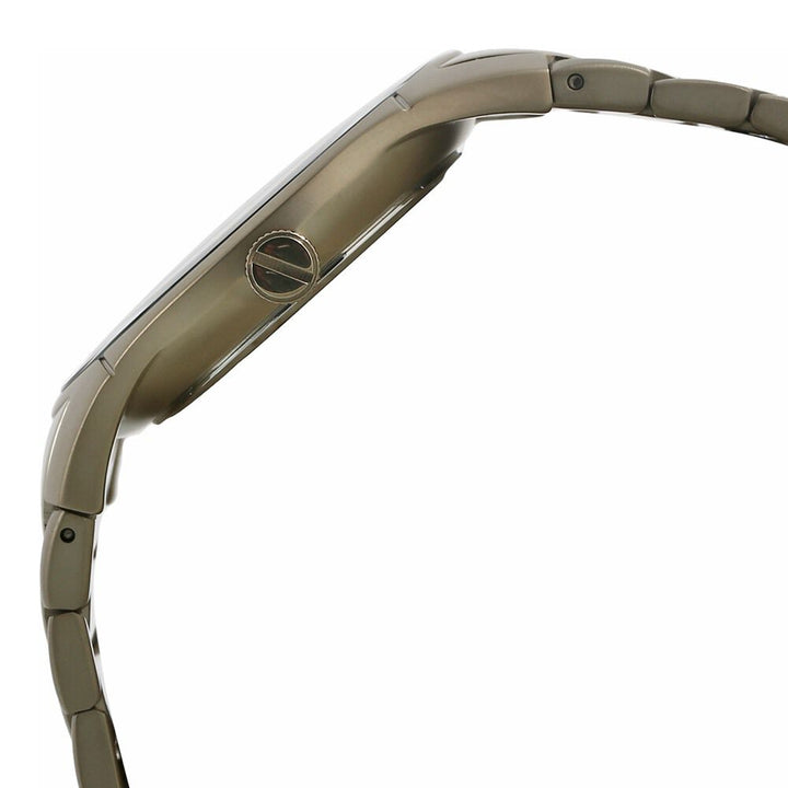 Kenneth Cole Quartz Analog with Date Grey Dial Metal Strap Watch for Men-NCKC15103013MN