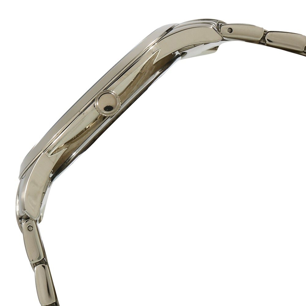 Kenneth Cole Quartz Analog Black Dial Metal Strap Watch for Men-NCKC15111014MN