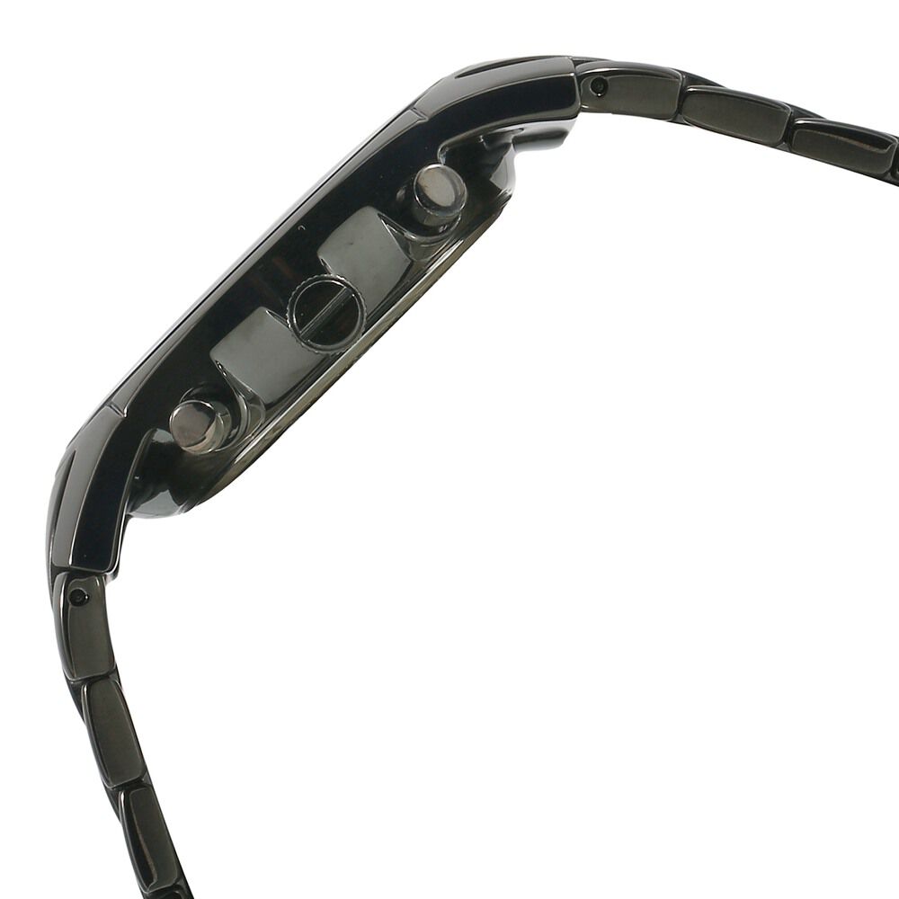 Kenneth Cole Quartz Chronograph Grey Dial Metal Strap Watch for Men-NCKC15176001MN