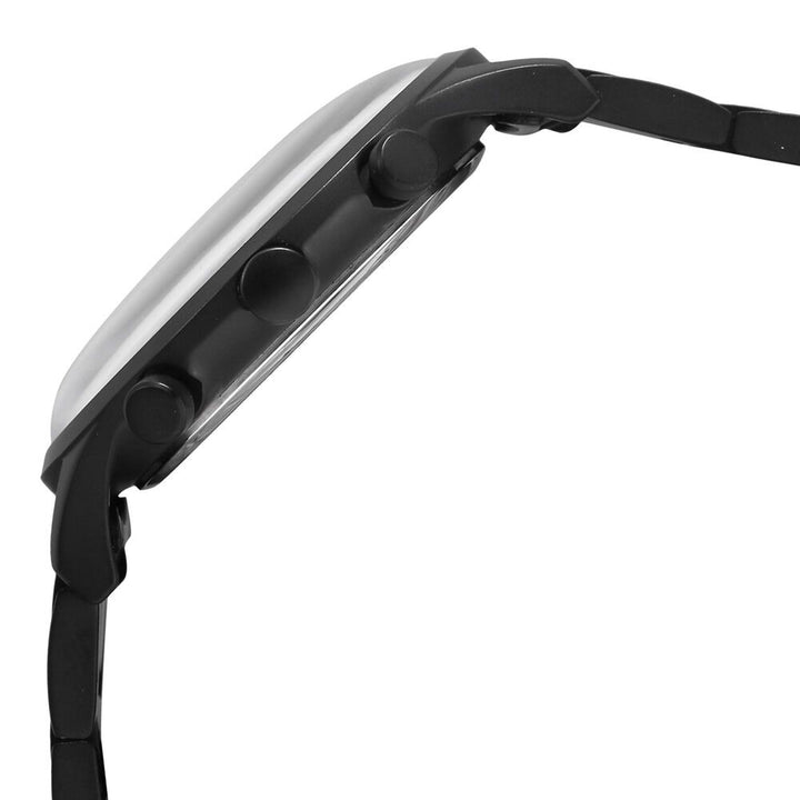 Kenneth Cole Quartz Multifunction Black Dial Metal Strap Watch for Men-NCKC15185001MN