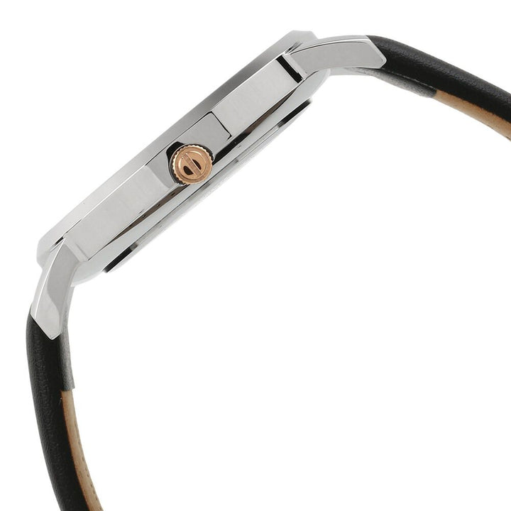 Kenneth Cole Quartz Analog with Date Grey Dial Leather Strap Watch for Men-KC15202001MN