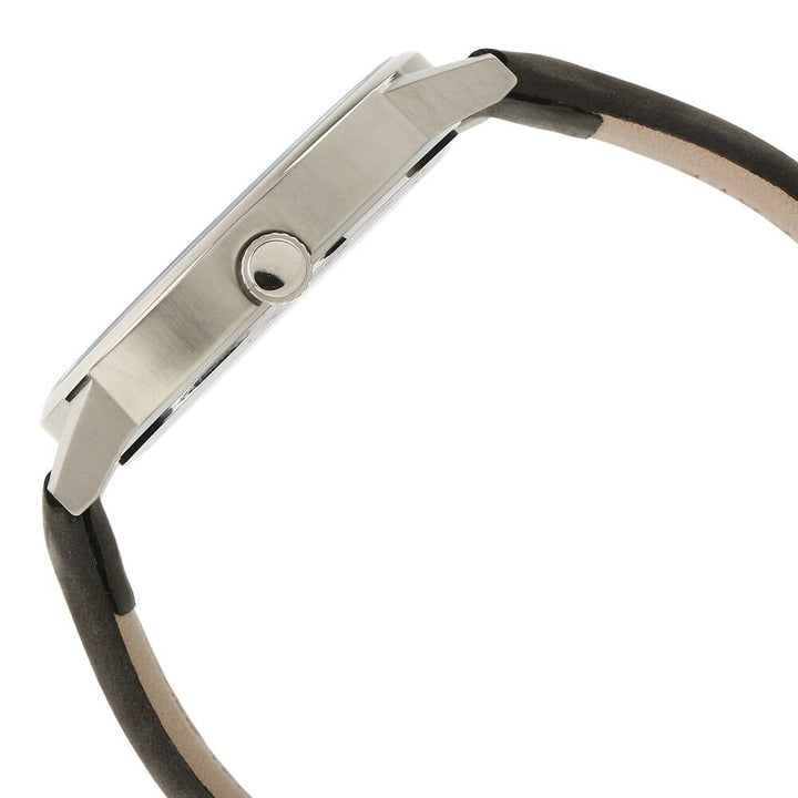 Kenneth Cole Quartz Multifunction Grey Dial Leather Strap Watch for Men-NCKC15203002MN