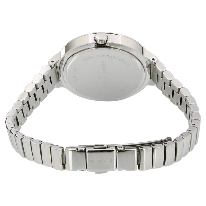 Kenneth Cole Quartz Analog Black Dial Stainless Steel Strap Watch for Women NDKC50187001LD