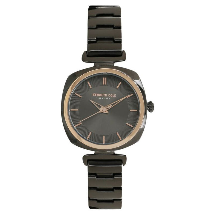 Kenneth Cole Quartz Analog Grey Dial Stainless Steel Strap Watch For Women