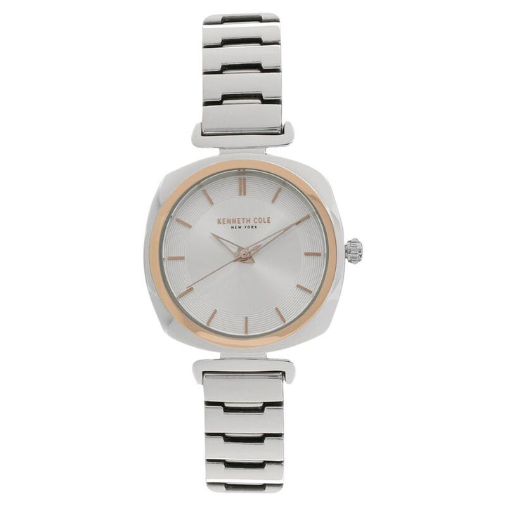 Kenneth Cole Quartz Analog Silver Dial Stainless Steel Strap Watch For Women
