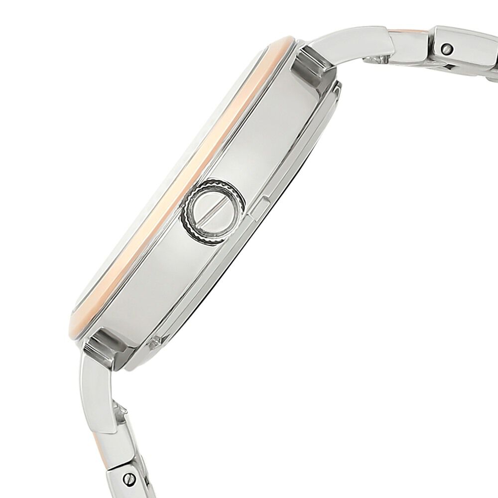 Kenneth Cole Quartz Analog Mother Of Pearl Dial Stainless Steel Strap Watch For Women