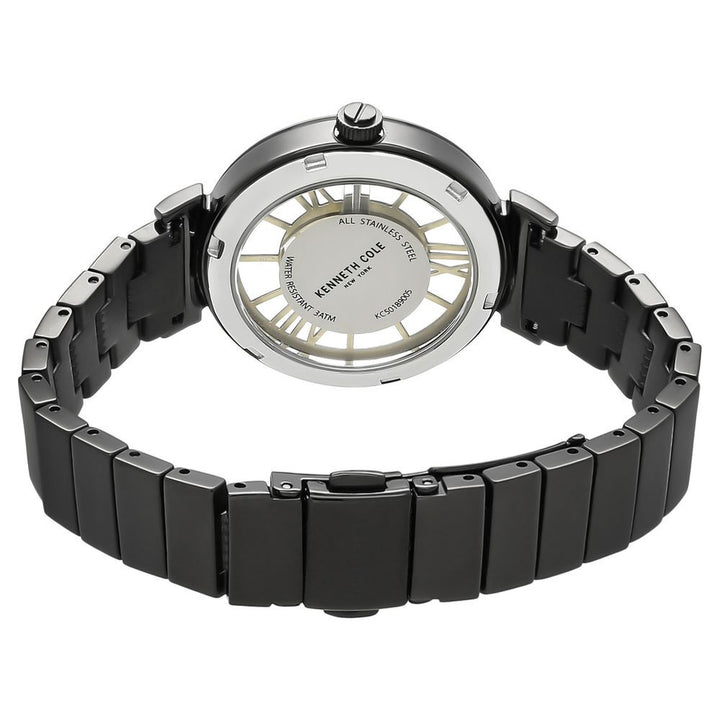 Kenneth Cole Quartz Analog Mother Of Pearl Dial Stainless Steel Strap Watch For Women