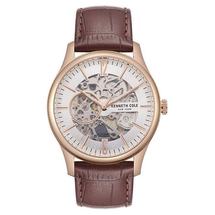 Kenneth Cole Automatic Silver Dial Watch for Men-NCKC50224002MN