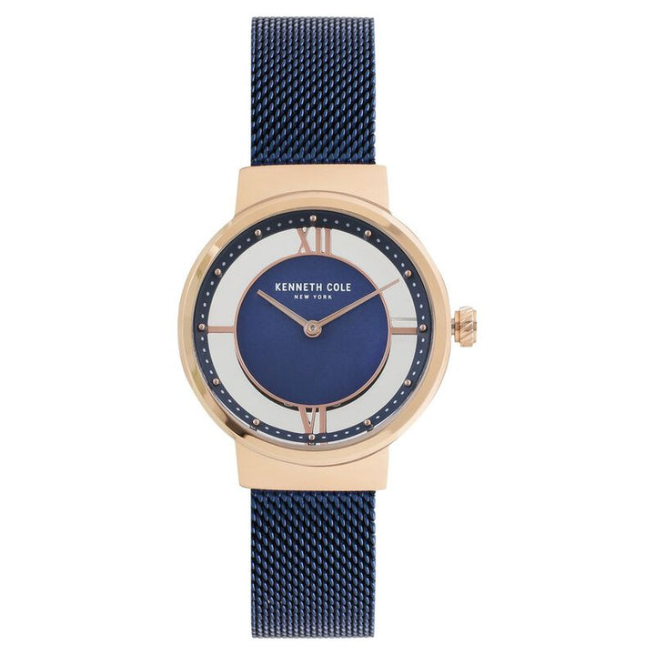 Kenneth Cole Quartz Analog Mother Of Pearl Dial Stainless Steel Strap Watch For Women