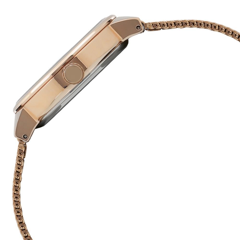 Kenneth Cole Quartz Analog Mother Of Pearl Dial Stainless Steel Strap Watch For Women