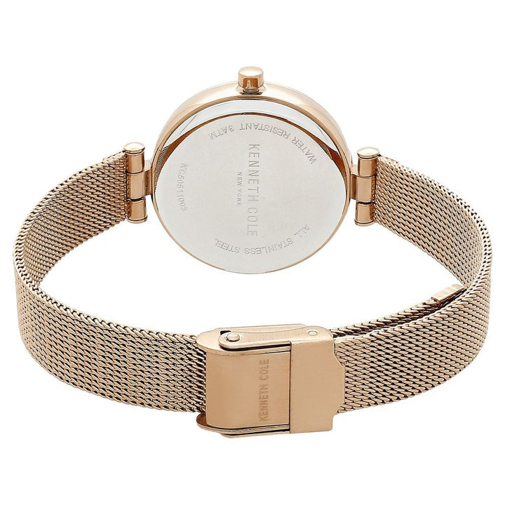 Kenneth Cole Quartz Analog Silver Dial Stainless Steel Strap Watch For Women