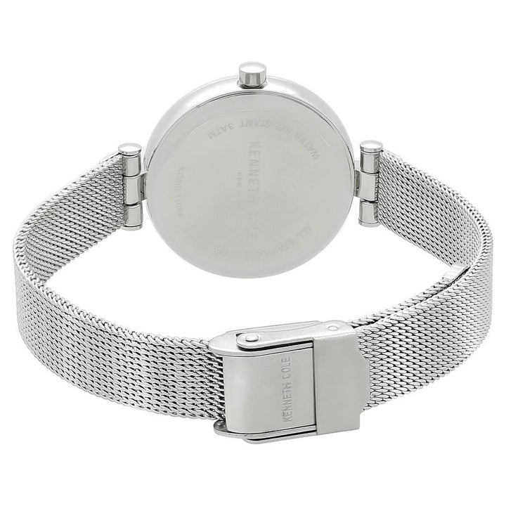 Kenneth Cole Quartz Analog Silver Dial Stainless Steel Strap Watch For Women