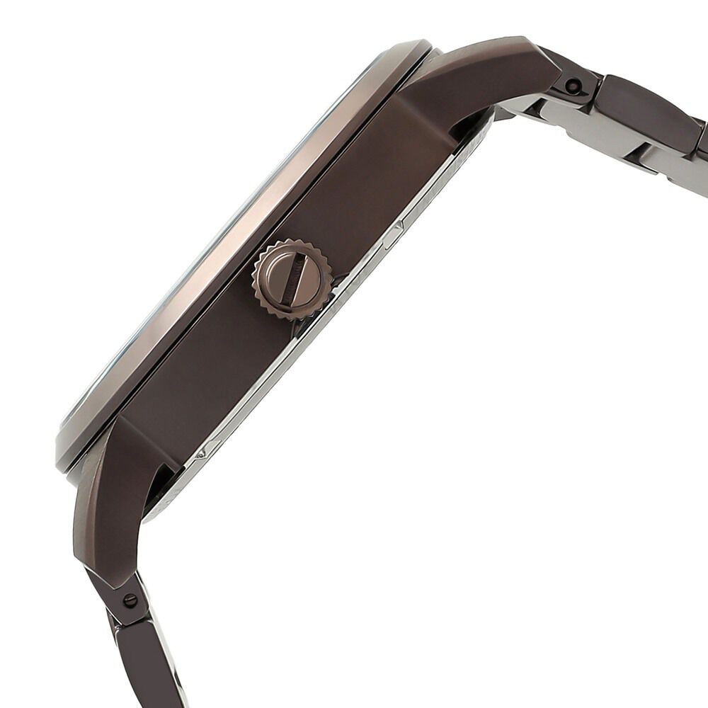 Kenneth Cole Quartz Multifunction Brown Dial Stainless Steel Strap Watch For Men