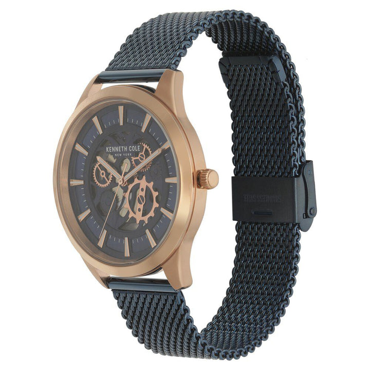 Kenneth Cole Blue Dial Quartz Analog Watch for Men-NCKC50632003MN