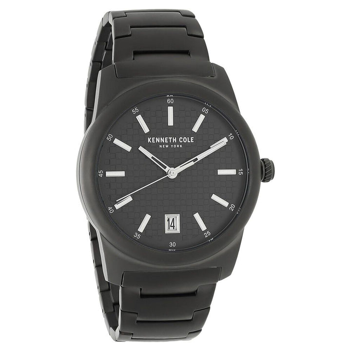 Kenneth Cole Quartz Analog Grey Dial Stainless Steel Strap Watch For Men