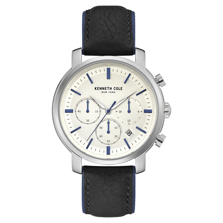 Kenneth Cole Multifunction White Dial Watch for Men-NDKC50775001MN
