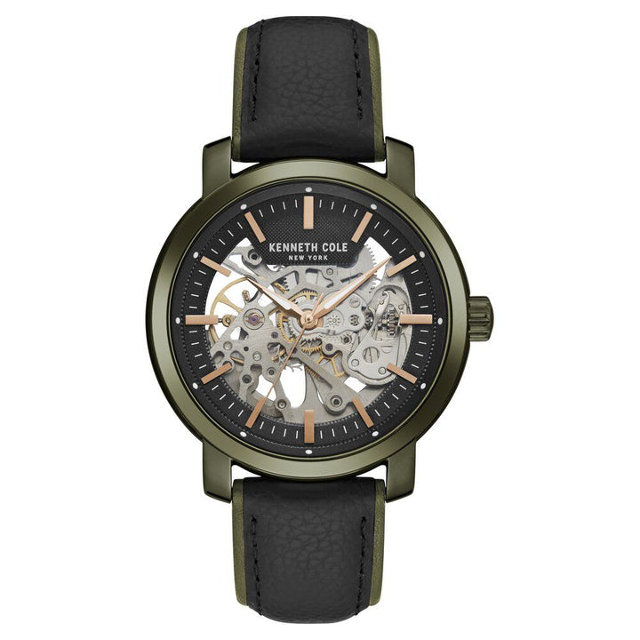 Kenneth Cole Analog Black Dial Watch for Men-NCKC50776006MN