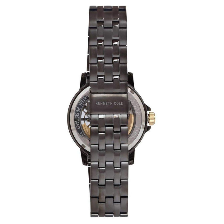 Kenneth Cole Quartz Analog Grey Dial Stainless Steel Strap Watch for Men-NCKC50779012MN