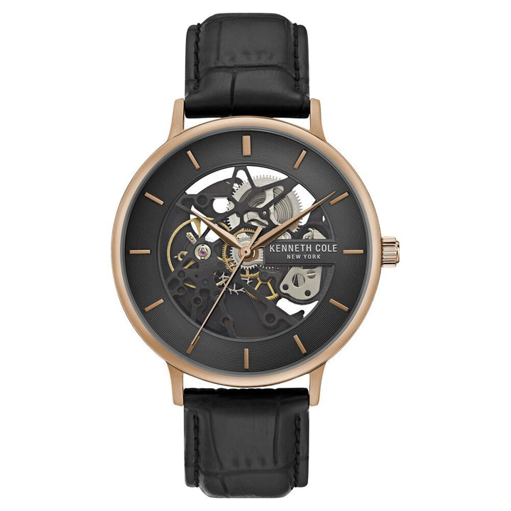 Kenneth Cole Analog Black Dial Watch for Men-NCKC50780001MN
