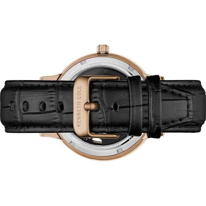 Kenneth Cole Analog Black Dial Watch for Men-NCKC50780001MN