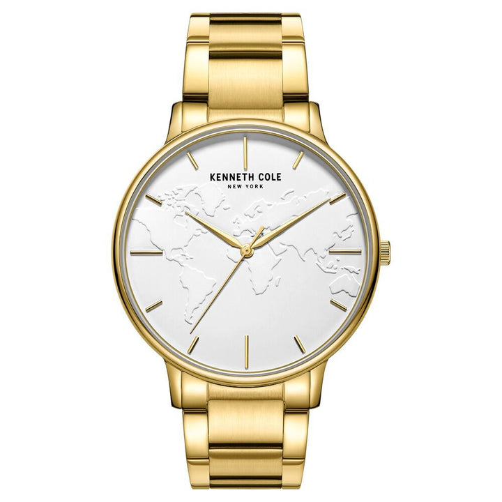 Kenneth Cole Analog Silver Dial Watch for Men-NCKC50785003MN