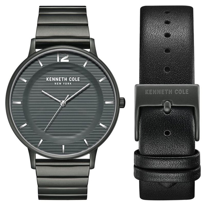 Kenneth Cole Grey Dial Quartz Analog Watch For Men