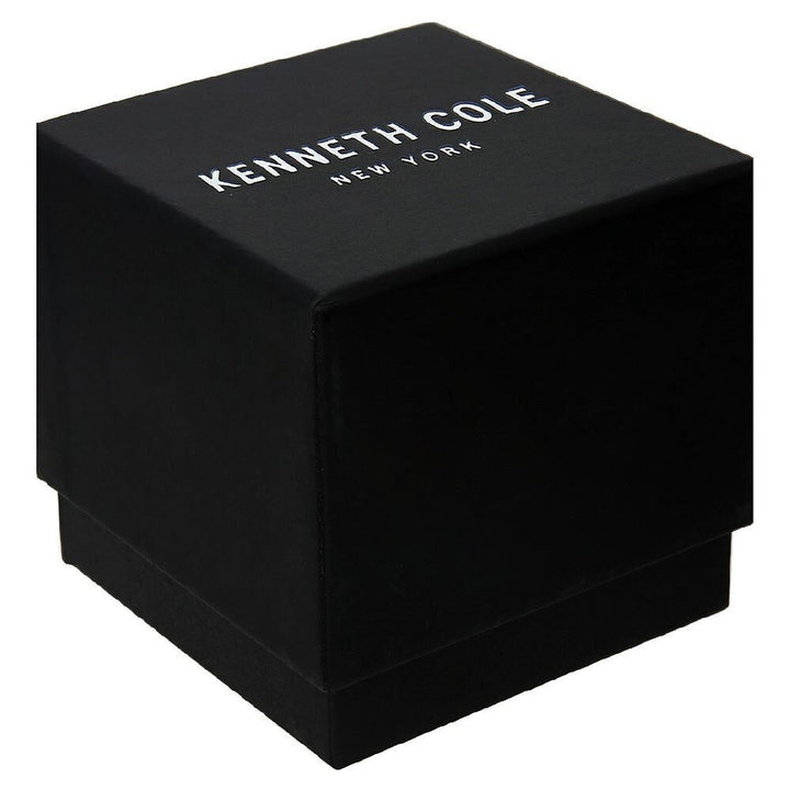 Kenneth Cole Quartz Analog Black Dial Stainless Steel Strap Watch For Men