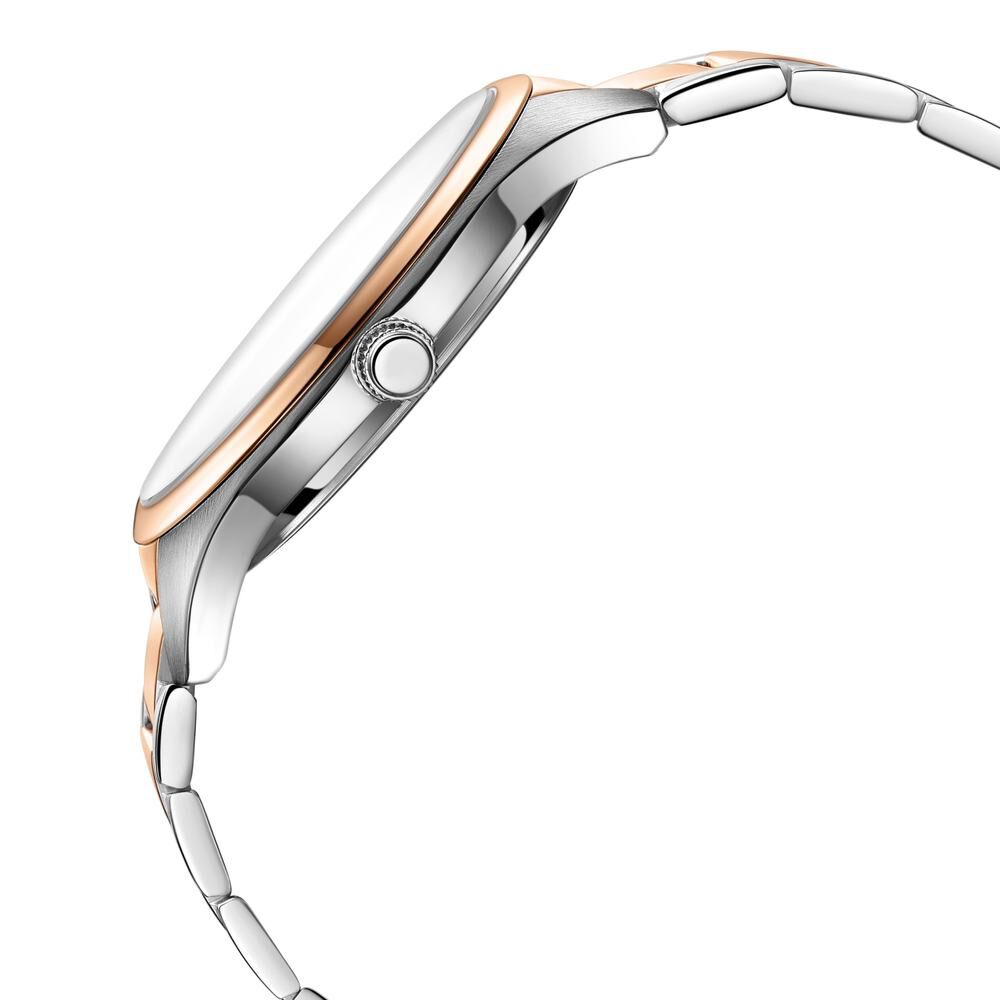 Kenneth Cole Quartz Analog Silver Dial Stainless Steel Strap Watch for Men-NCKC51015003MN