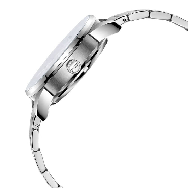 Kenneth Cole Automatic Blue Dial Stainless Steel Strap Watch for Men-NCKC51016001MN