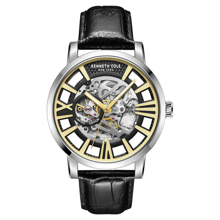 Kenneth Cole Silver Dial Automatic Watch for Men-NCKC51018001MN