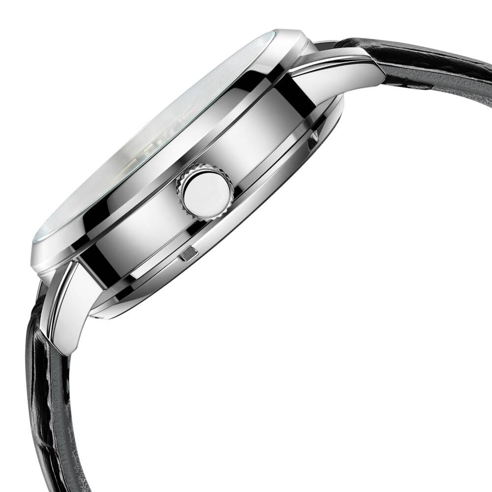 Kenneth Cole Silver Dial Automatic Watch for Men-NCKC51018001MN